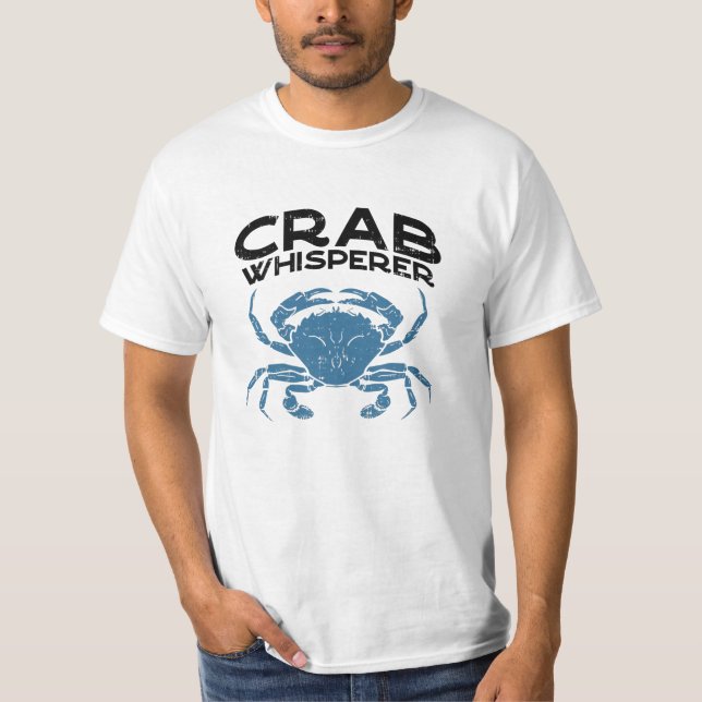 Camiseta Cangrejo Whisperer Vintage Crabbing (Anverso)
