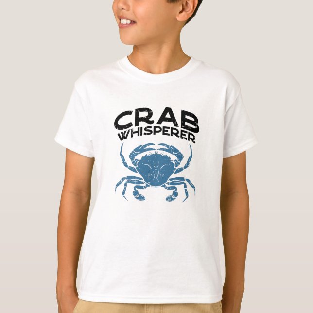 Camiseta Cangrejo Whisperer Vintage Crabbing (Anverso)