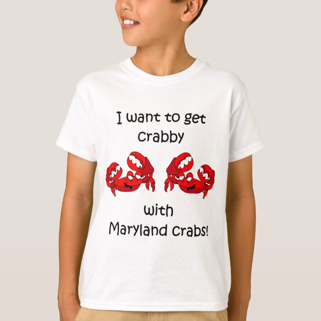 Camiseta Cangrejos de Maryland (Anverso)