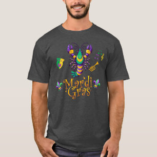 Camiseta Cangrejos de río/trompeta/máscara/pulgar de lis Ma