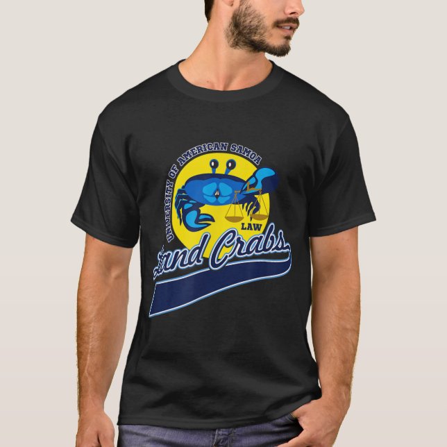 Camiseta Cangrejos de tierra de la Universidad de Samoa Ame (Anverso)