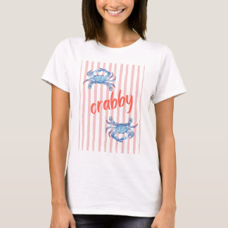 Camiseta CANGREJOS MALHUMORADOS Cangrejos A Cuarelados De A