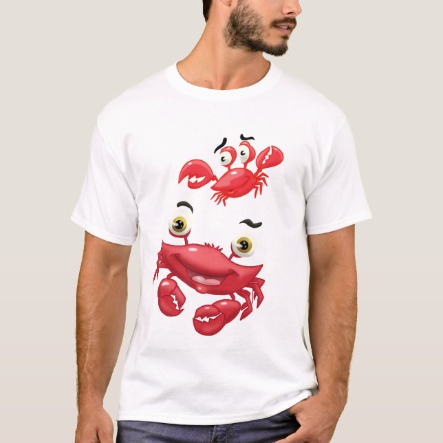 Camiseta Cangrejos personalizados (Anverso)