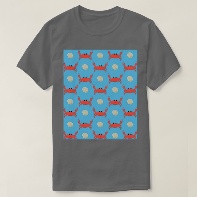 Camiseta Cangrejos rojos (Diseño del anverso)