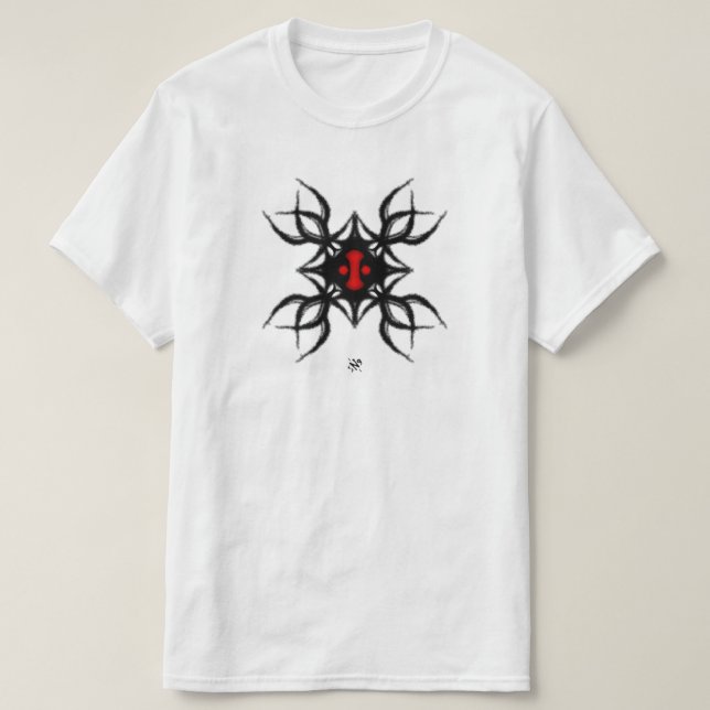 Camiseta Cangrejos tribales (Diseño del anverso)