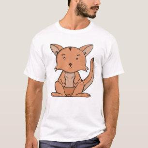 Camiseta Canguro Adorable Kawaii Animal Australiano