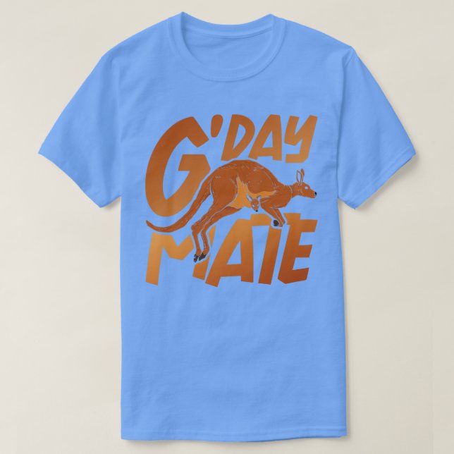 Camiseta Canguro animal australiano marsupial (Diseño del anverso)