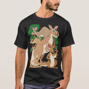 Camiseta Canguro animal marsupial de Australia