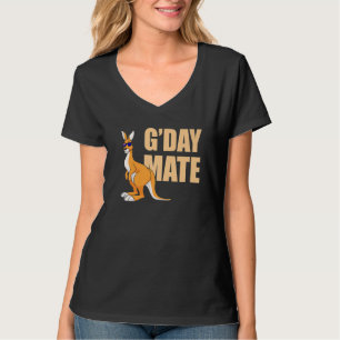 Camiseta Canguro  Australia Hola amigo Símbolo australiano