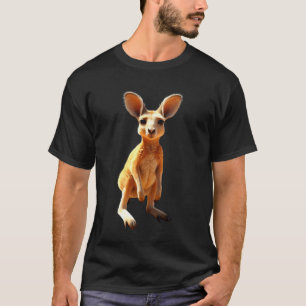 Camiseta Canguro Australia Outback Marsupial Lindo Canguro