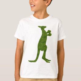 Camiseta Canguro australiano del boxeo con tipografía del