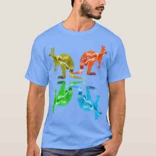 Camiseta Canguro colorido