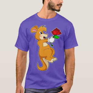 Camiseta Canguro con flor