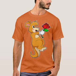 Camiseta Canguro con flor