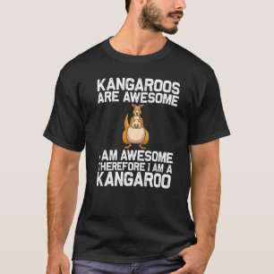 Camiseta Canguro Cool Para Hombres Mujeres Canguro Australi