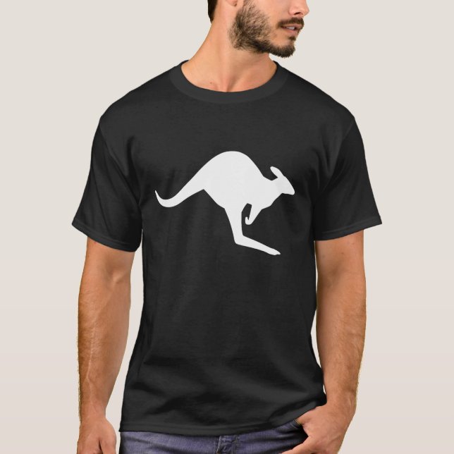 Camiseta Canguro de Precaución (Anverso)