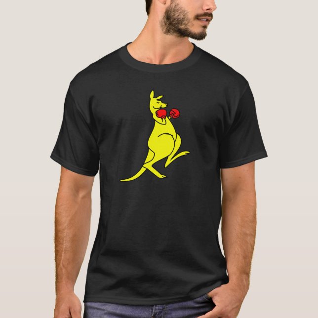 Camiseta Canguro del boxeo (Anverso)