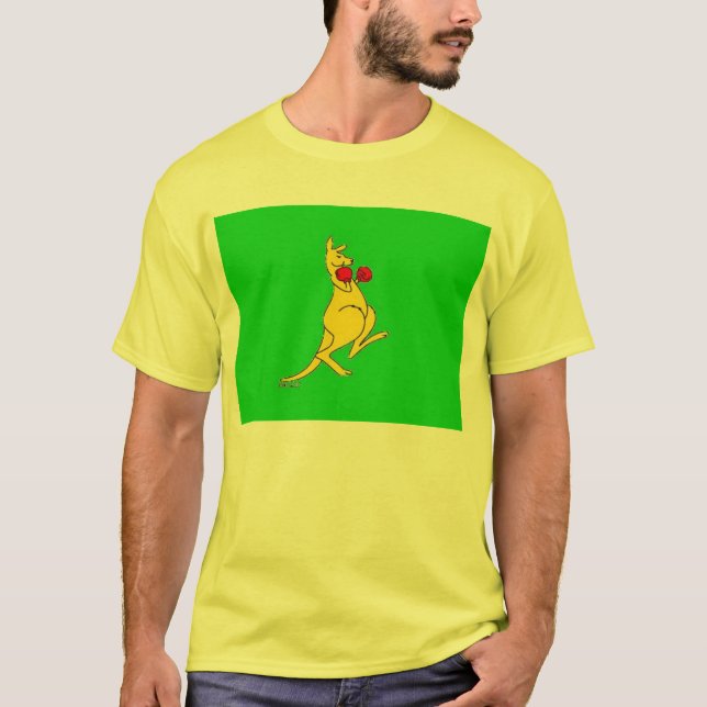 Camiseta Canguro del boxeo (Anverso)
