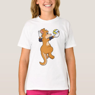 Camiseta Canguro en deportes de voleibol