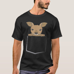 Camiseta Canguro En Un Bolsillo Aussie Australia Niños Bols