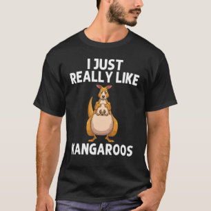 Camiseta Canguro Guay Para Hombres Mujeres Kangaroo Mar Par