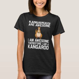 Camiseta Canguro Guay Para Hombres Mujeres Kangaroo Mar Par