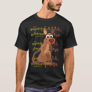 Camiseta Canguro leitmotif Carnavales de músicos animales
