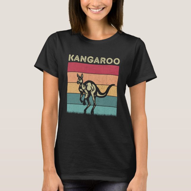 Camiseta Canguro Lover Boys Chicas estilo retro K (Anverso)