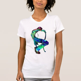 Camiseta Canguro psicodélico