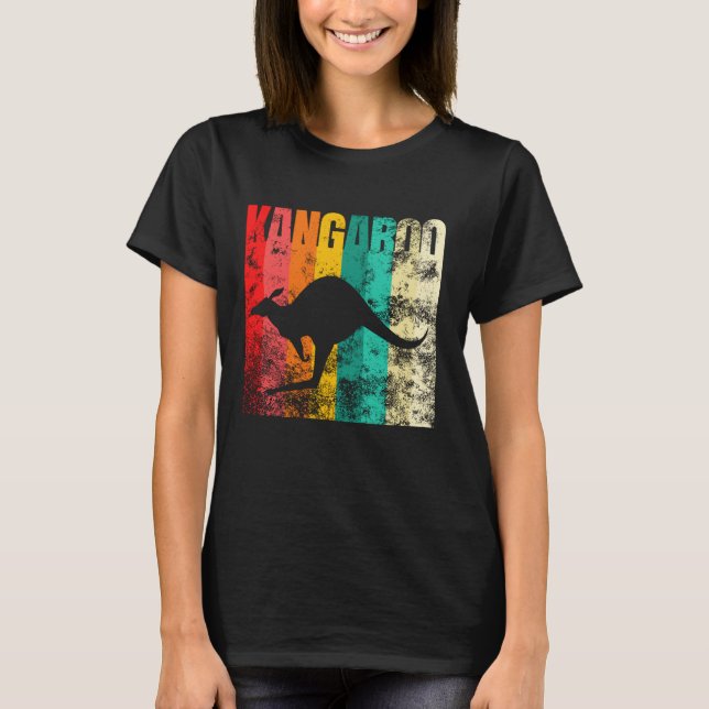 Camiseta Canguro Retro (Anverso)