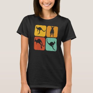 Camiseta Canguro retro I marsupial I canguro australiano