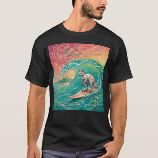 CAMISETA CANGURO SOBRE OLAS