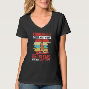 Camiseta Canguros resuelven la mayoría de mis problemas Kan