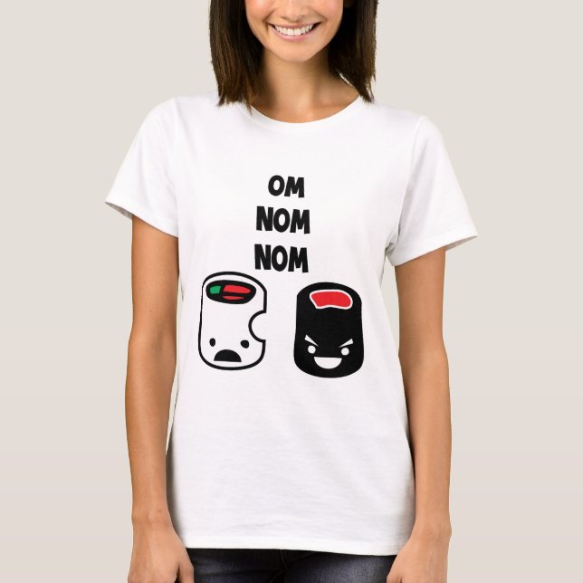 Camiseta Caníbal del sushi (Anverso)