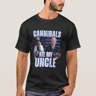 Camiseta Caníbales se burlaron de mi satírica política tío 