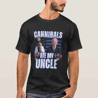 Camiseta Caníbales se burlaron de mi satírica política tío