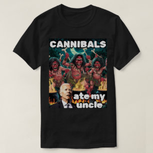 Camiseta Caníbales Se Comieron a Mi Tío 