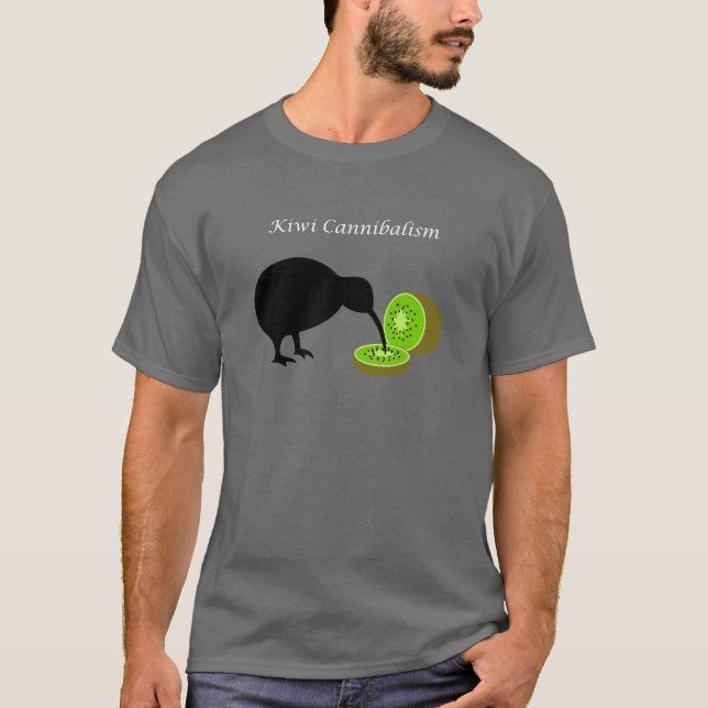 Camiseta Canibalismo del kiwi (Anverso)