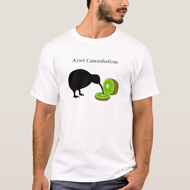 Camiseta Canibalismo del kiwi (Anverso)