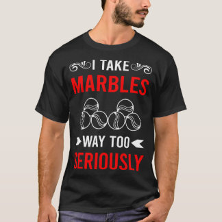 Camiseta Canicas de Mármol Serio