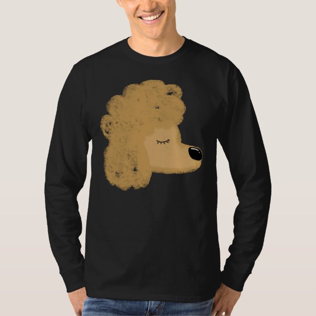 Camiseta Caniche. (Anverso)
