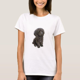 Camiseta Caniche - cachorro de juguete negro