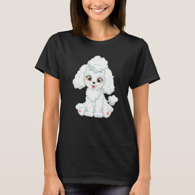 Camiseta Caniche Dulce Azucarado   (Anverso)