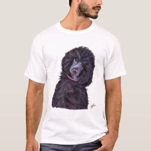 Camiseta Caniche estándar negro