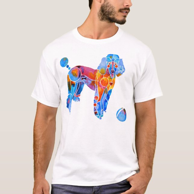 Camiseta Caniche francés caprichoso (Anverso)