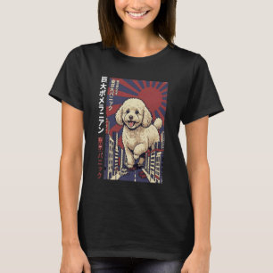 Camiseta Caniche Gigante Tokyo Kaiju Revolotea y Descubre