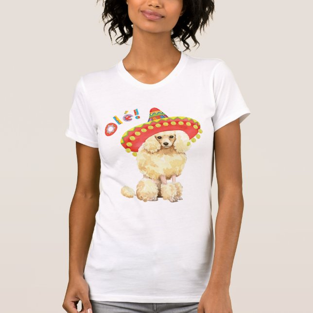 Camiseta Caniche miniatura de la fiesta (Anverso)