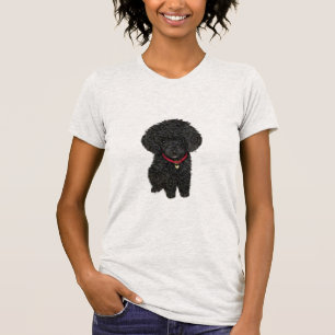 Camiseta Caniche miniatura o juguete - Negro 1