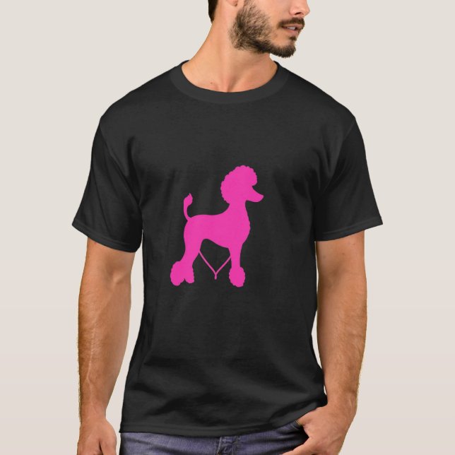Camiseta Caniche Minimalista (Anverso)