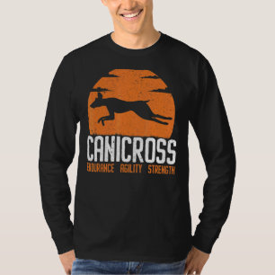 Camiseta Canicross Running Dog Jogging Propietario de cacho